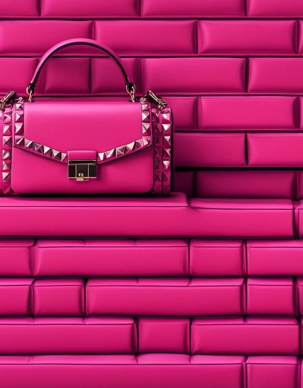 Valentino Pink Shoulder Bag: Chic & Trendy Accessory